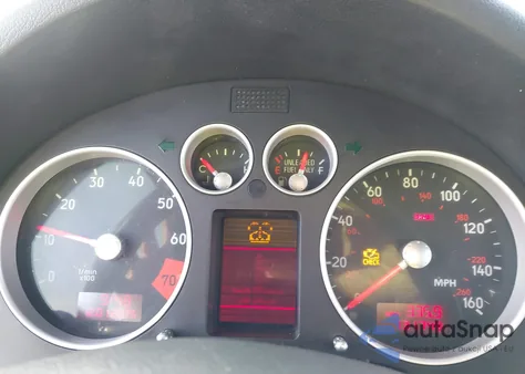 2002 Audi Tt 1.8L z USA, uszkodzony, nr VIN TRUUT28N921017855